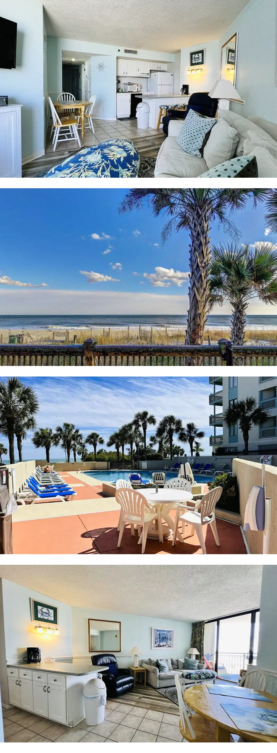Beach View Condo,Pool,T113