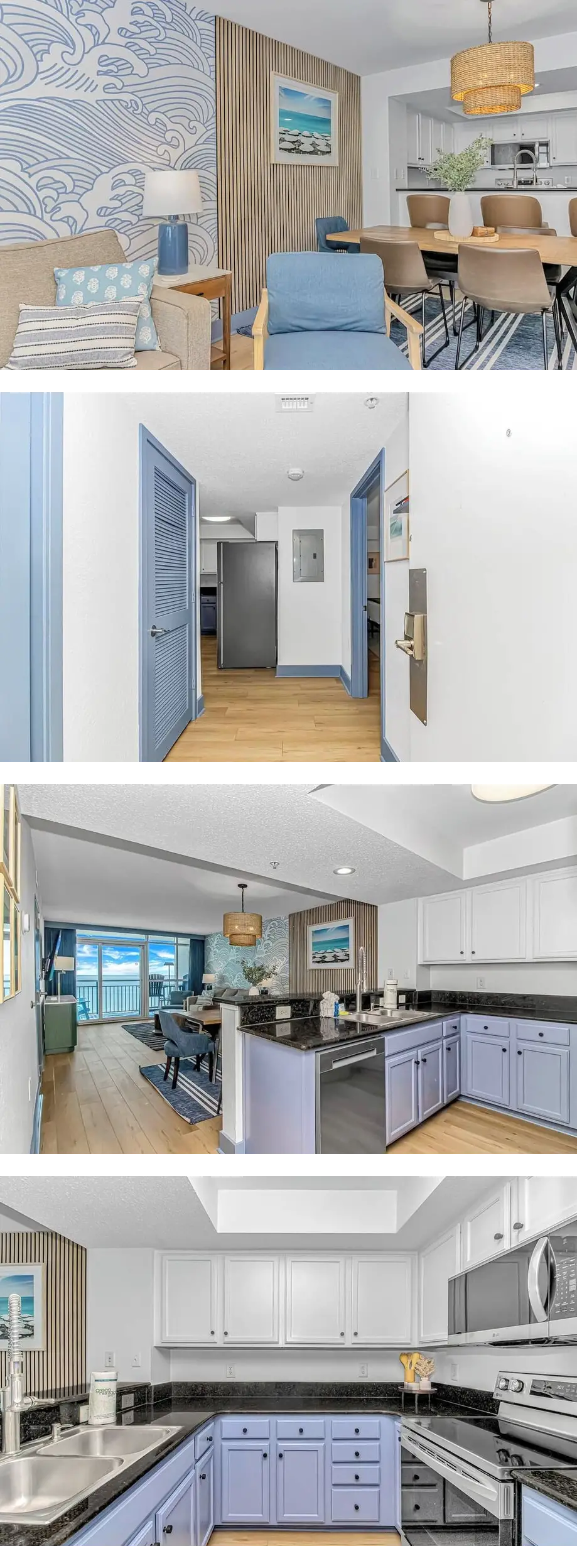 Modern Oceanfront 1BR 17th Fl | Balcony ...